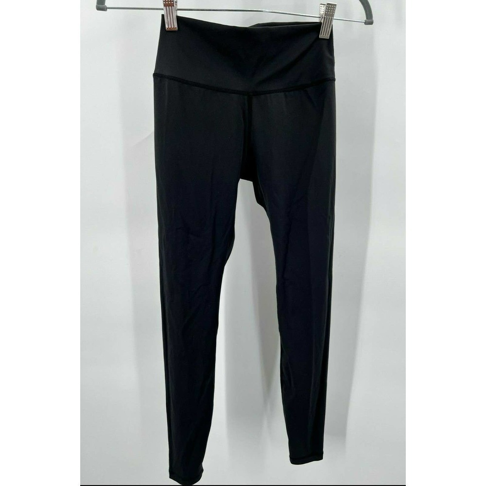 GRC Rebecca Womens S Small Black Leggings Full Length Workout Gym Yoga Casual